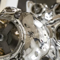 Hanglamp Rock Getrapt met 5 lampen Chromed Glass - Loft24.nl