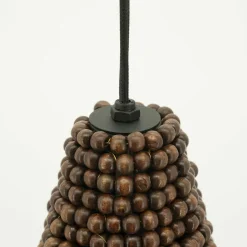 Hanglamp Shanga Houten kralen 22cm - Loft24.nl
