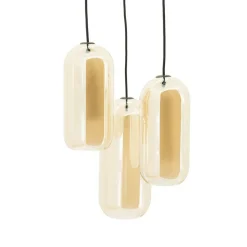 Hanglamp Shona Glas - 3 Lampen - Loft24.nl