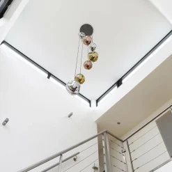 Hanglamp Stellar Getrapt met 7 lampen - Loft24.nl