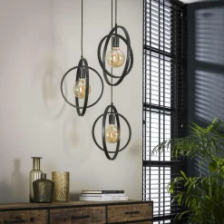 Hanglamp Turn Around Getrapt - 3 lampen - Loft24.nl