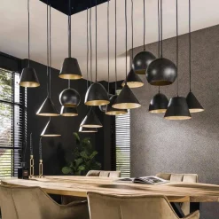 Hanglamp XXL - 18 Lampen - Loft24.nl