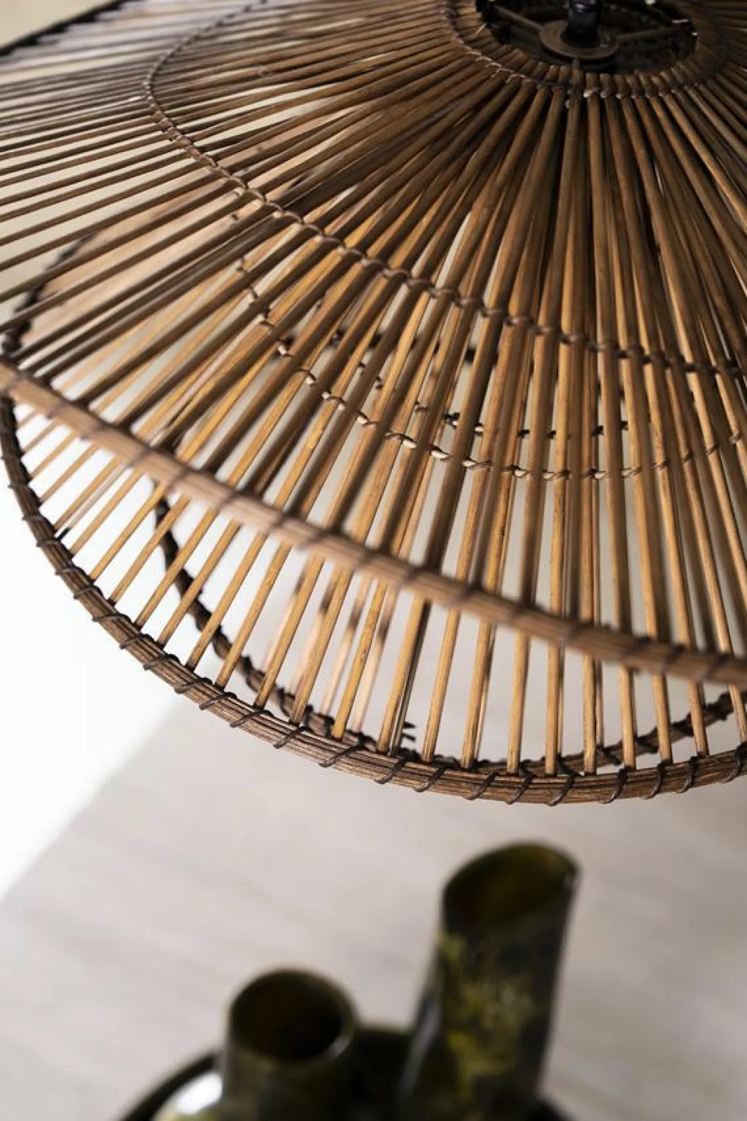 Hanglamp Yarin Rattan en bamboe 65cm - Loft24.nl