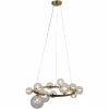 Hanglamp Yosie 13-lamps kleur Brushed Gold - Loft24.nl