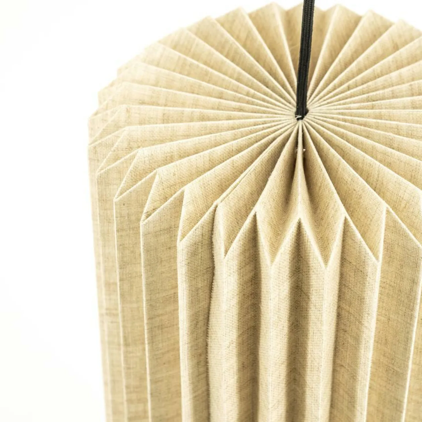 Hanglamp Zuki Linnen - 26cm - Loft24.nl