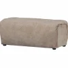 Hocker Baggy 3D Chenille Zand - Loft24.nl