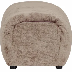 Hocker Baggy 3D Chenille Zand - Loft24.nl