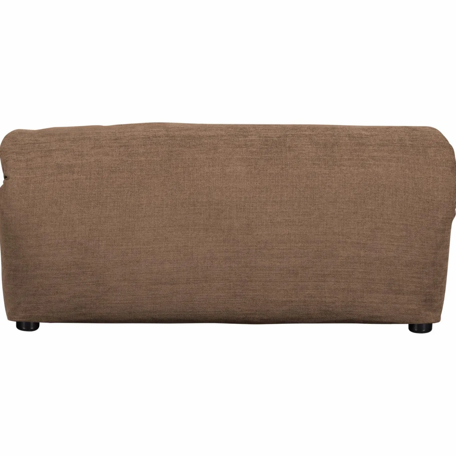 Hocker Baggy Geweven Chenille Bruin - Loft24.nl