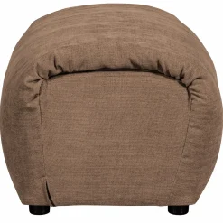 Hocker Baggy Geweven Chenille Bruin - Loft24.nl