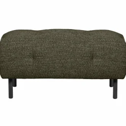 Hocker Lloyd Grof Geweven Groen - Loft24.nl
