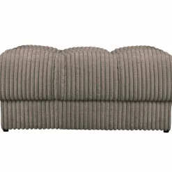 Hocker Second Date Grove Ribstof Mud - Loft24.nl