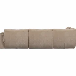 Hoekbank Baggy 3D chenille - Zand (links) - Loft24.nl