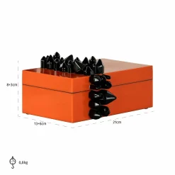 Juwelenbox Charline kleur Oranje - Loft24.nl