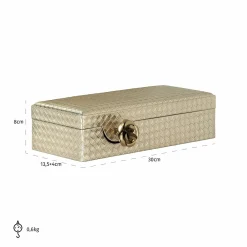 Juwelenbox Trace kleur Goud - Loft24.nl