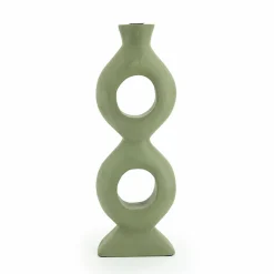 Kaarsenhouder Torch Groen - 48 cm - Loft24.nl