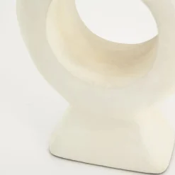 Kaarsenhouder Torch Wit - 48 cm - Loft24.nl