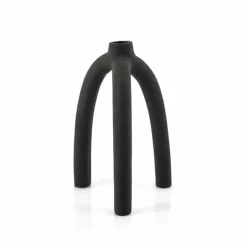 Kaarsenhouder Twig Zwart - 20 cm - Loft24.nl