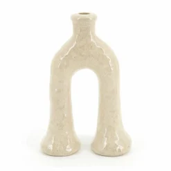 Kaarshouder Blix beige - 28 cm hoog - Loft24.nl