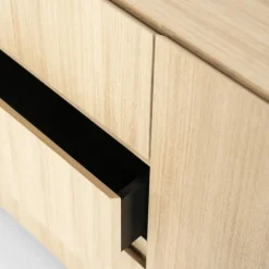 Kabinetkast / Opbergkast Thomas Eikenhout - 95x170 cm - Loft24.nl