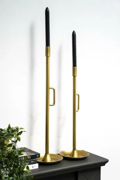 Kandelaar Wick Goud - Groot - Loft24.nl