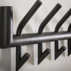 Kapstok Loft Metaal met 2 x 8 haken - Loft24.nl