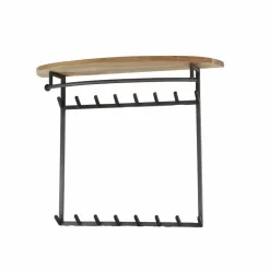 Kapstok Round 16 Haken Acaciahout Naturel - Loft24.nl