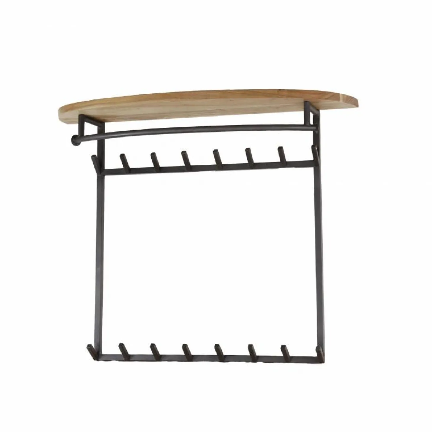 Kapstok Round 16 Haken Acaciahout Naturel - Loft24.nl