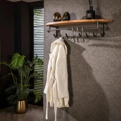 Kapstok Round 8 Haken Acaciahout Naturel - Loft24.nl