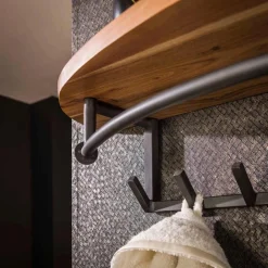 Kapstok Round 8 Haken Acaciahout Naturel - Loft24.nl