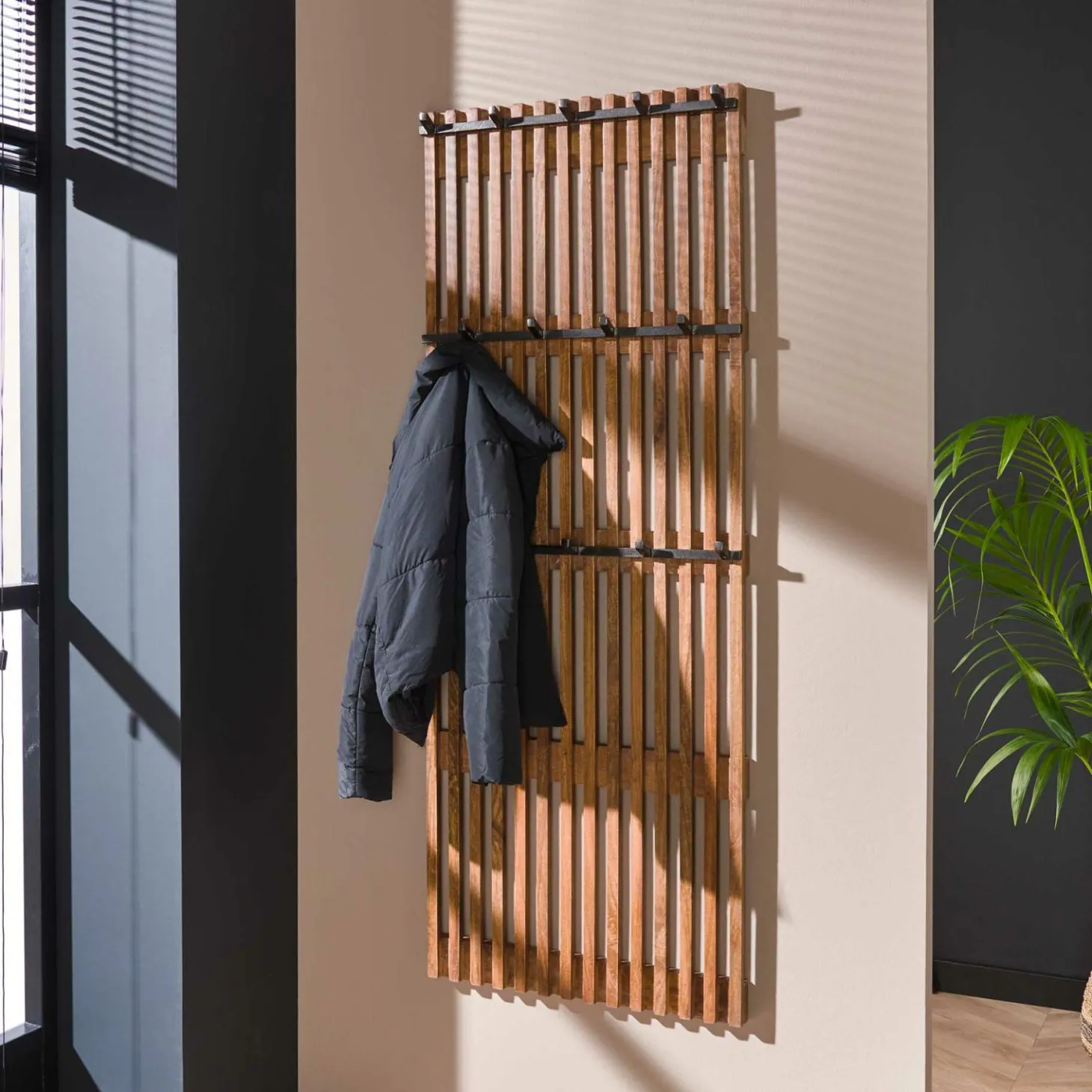 Kapstok Tweak Mangohout met 14 haken - Loft24.nl