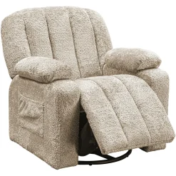 KInder Draaifauteuil Mickey Sheep - Naturel - Loft24.nl