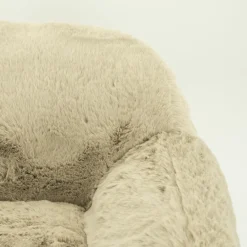Kinderfauteuil Hug Fluffy - Taupe - Loft24.nl