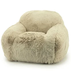 Kinderfauteuil Hug Fluffy - Taupe - Loft24.nl
