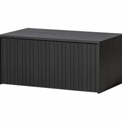Kistbank New Gravure 88cm - Zwart - Loft24.nl