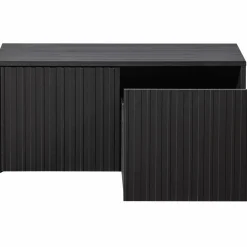 Kistbank New Gravure 88cm - Zwart - Loft24.nl