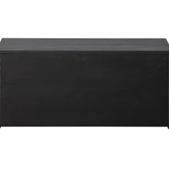 Kistbank New Gravure 88cm - Zwart - Loft24.nl