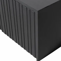 Kistbank New Gravure 88cm - Zwart - Loft24.nl