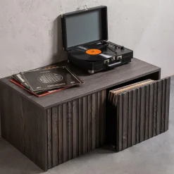 Kistbank New Gravure 88cm - Espresso - Loft24.nl