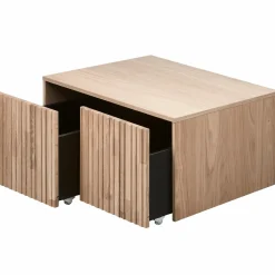 Kistbank New Gravure 88cm - Naturel - Loft24.nl