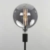 Kooldraadlamp Bol XXL Ø20 Smoke Grey dimbaar - Loft24.nl