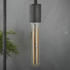 Kooldraadlamp Buis 18.5cm Amberkleurig dimbaar - Loft24.nl