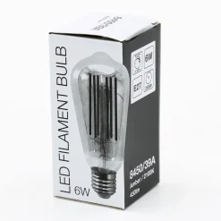 Kooldraadlamp Druppel 14 cm Amberkleurig dimbaar - Loft24.nl