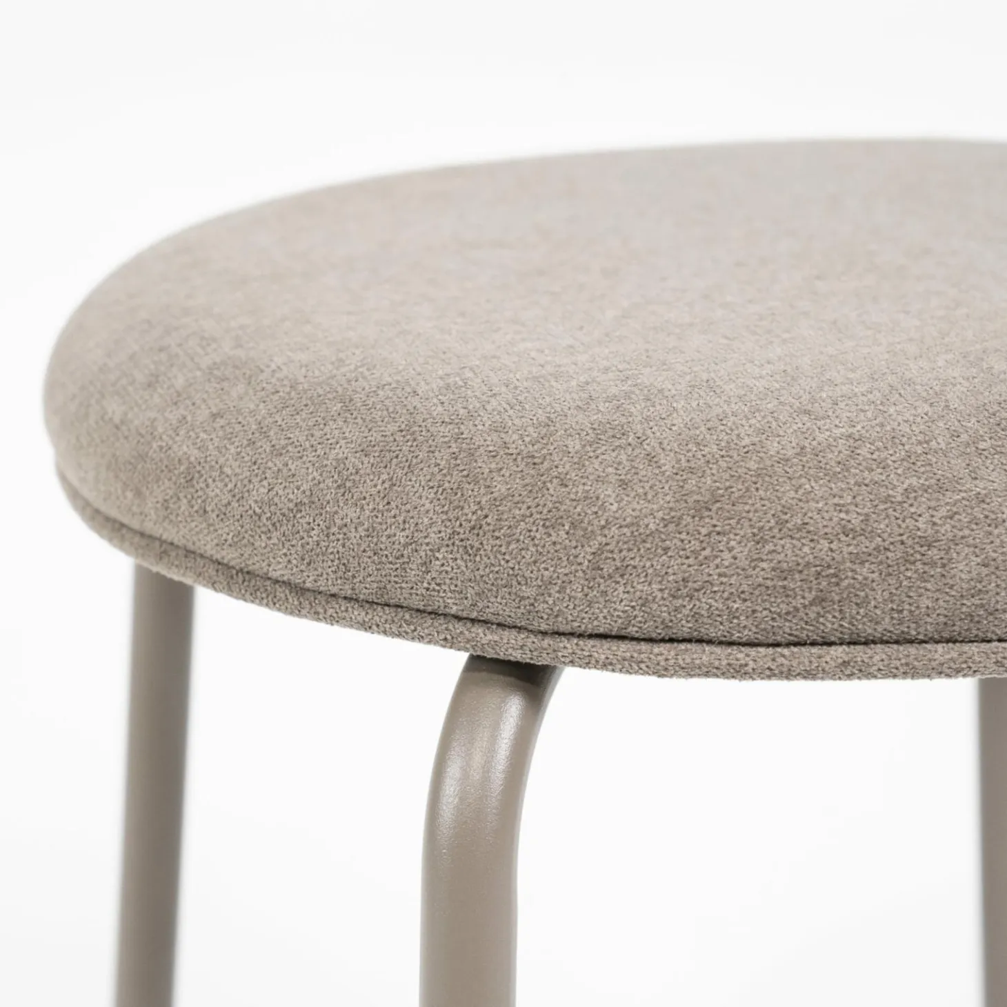 Kruk Skola - Taupe (zithoogte 47 cm) - Loft24.nl