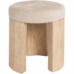 Krukje Gallice Travertin en chenille - Loft24.nl