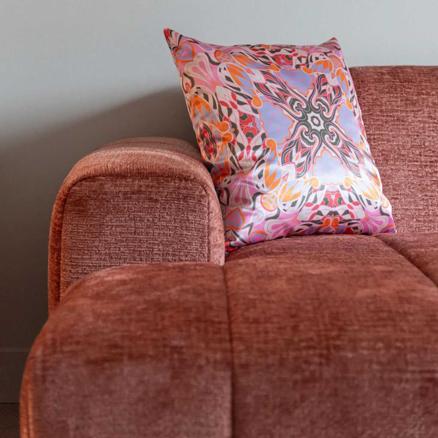 Kussen Joey 50 x 50cm kleur Zwart - Loft24.nl