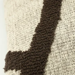 Kussen Majani - Donkerbruin - Loft24.nl