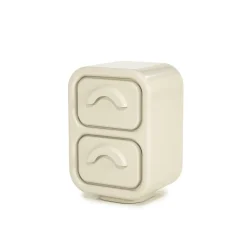 Ladekast Gubby Met 2 laden - Beige - Loft24.nl