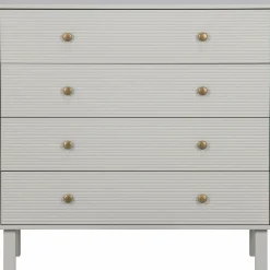 Ladekast/Commode Madu 91 x 94cm, kleur Wolkengrijs - Loft24.nl