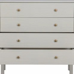 Ladekast/Commode Madu 91 x 94cm, kleur Wolkengrijs - Loft24.nl