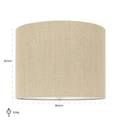 Lampenkap Sally Linnen kleur Zand - Loft24.nl
